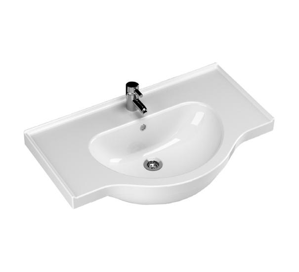 Yakamoz 80 cm Etajerli Lavabo