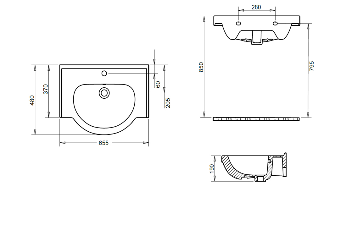 Yakamoz%2065%20cm%20Etajerli%20Lavabo